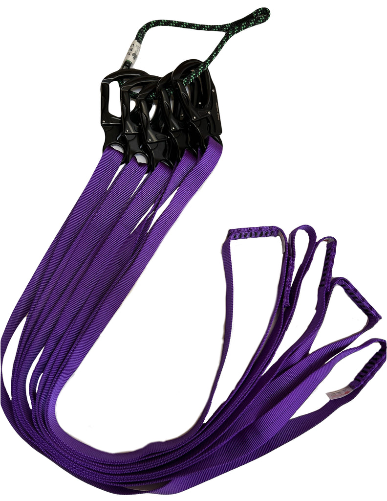 West Coast Climber Speedline 5 pack Purple (black Snaps)