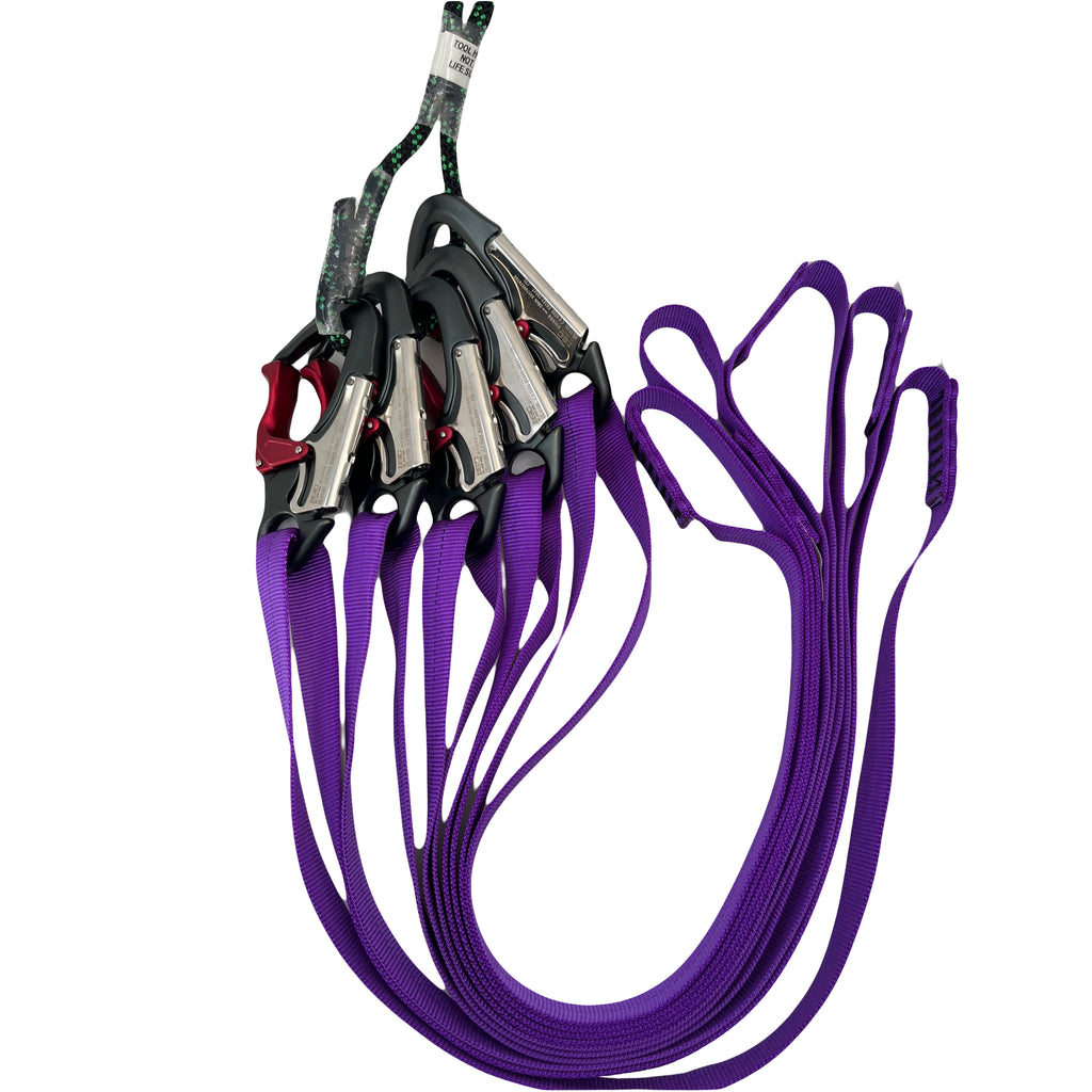West Coast Climber Speedline 5 pack Purple- ISC Snaps