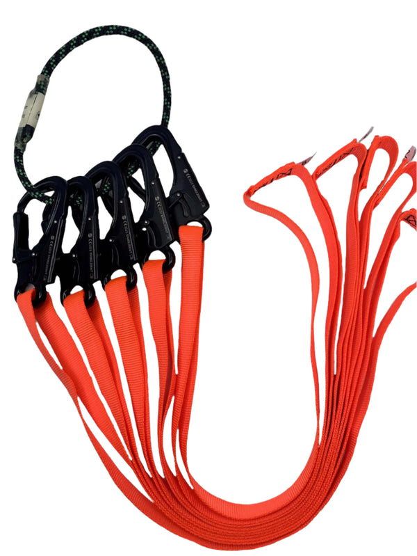 West Coast Climber Speedline 5 pack (black Snaps) Orange